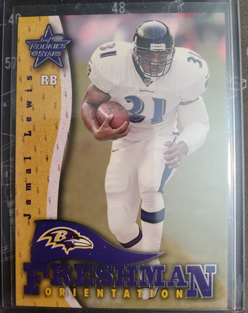 2000 Leaf Rookies & Stars #FO-2 Jamal Lewis — front