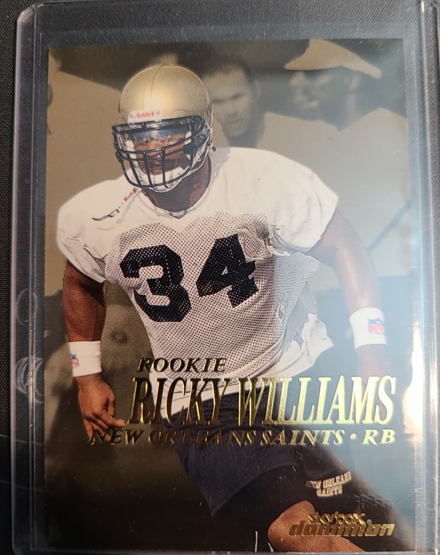 1999 Skybox Dominion #208 Ricky Williams Rookie — front