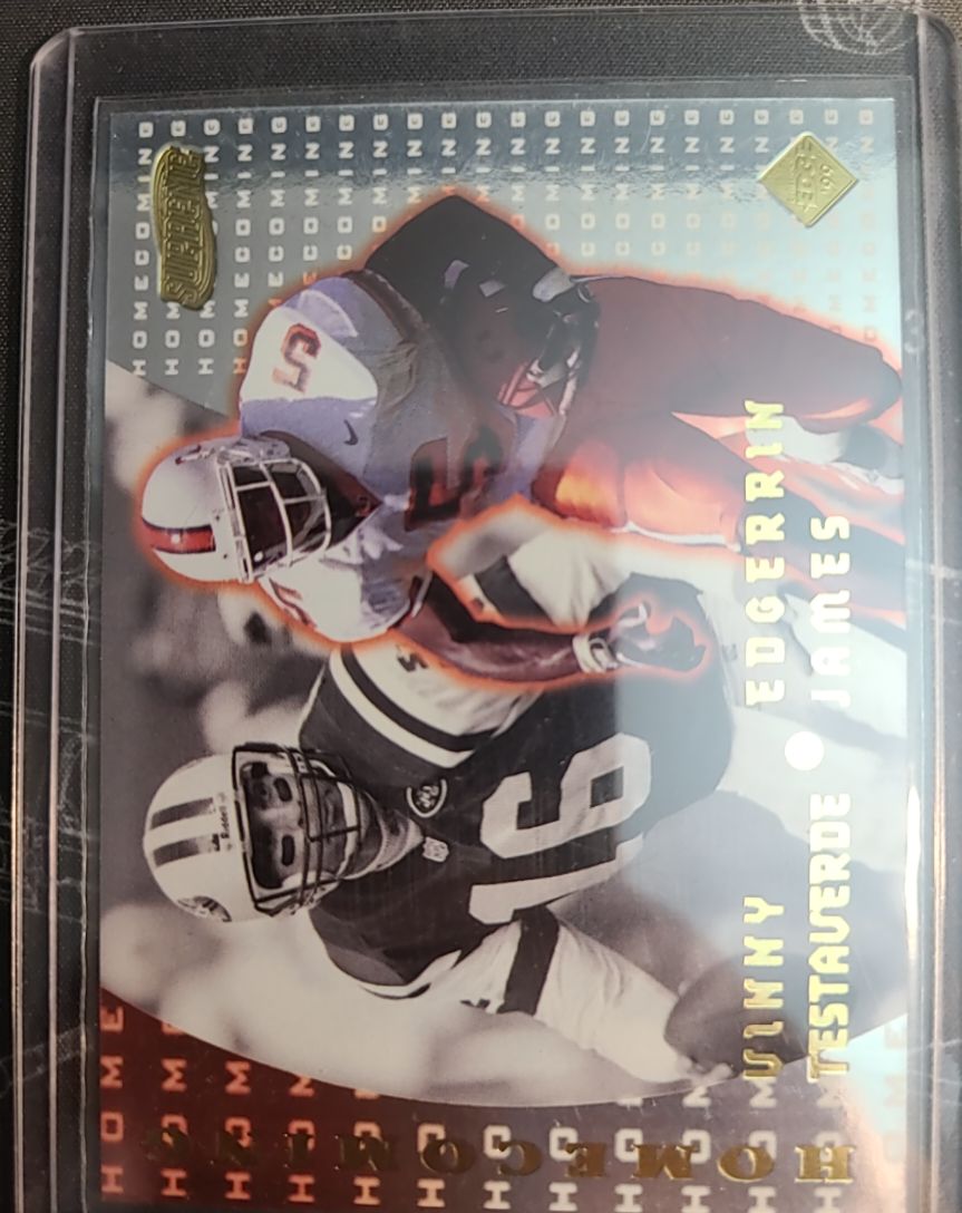 1999 Collector's Edge 1st Place Successors S9 Edgerrin James — front