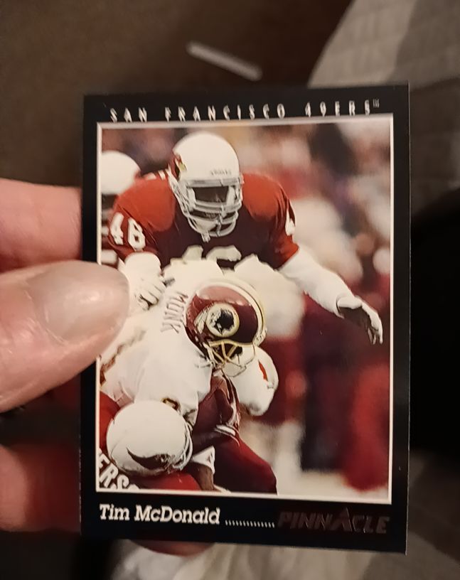 1993 Pinnacle #267 Tim McDonald — front