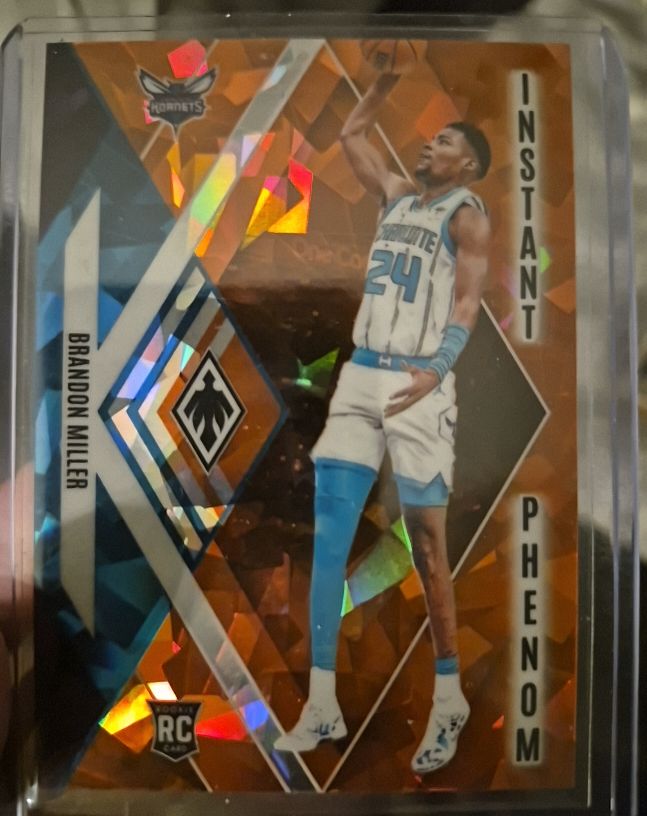 2023-24 Panini Phoenix #24 Instant Phenom Brandon Miller — front