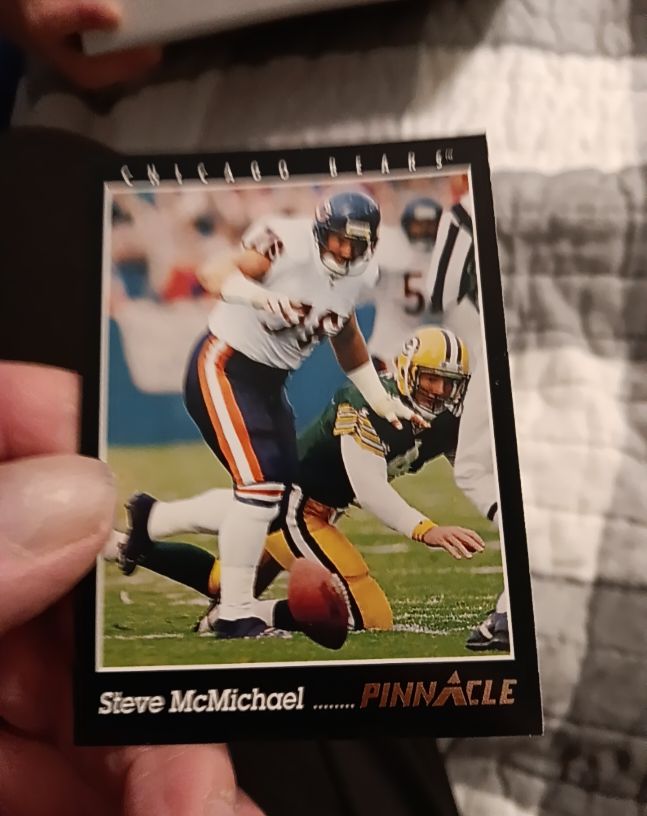 1993 Pinnacle #unknown Steve McMichael — front