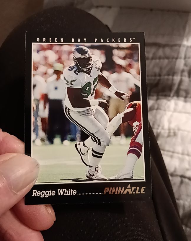 1993 Pinnacle #137 Reggie White — front