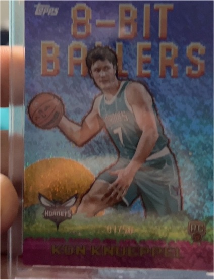 2025 Topps 8-Bit Ballers #8B-? Kon Knueppel — front