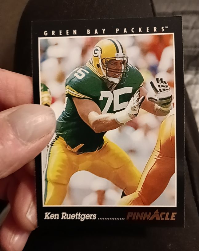 1993 Pinnacle #9 Ken Ruettgers — front
