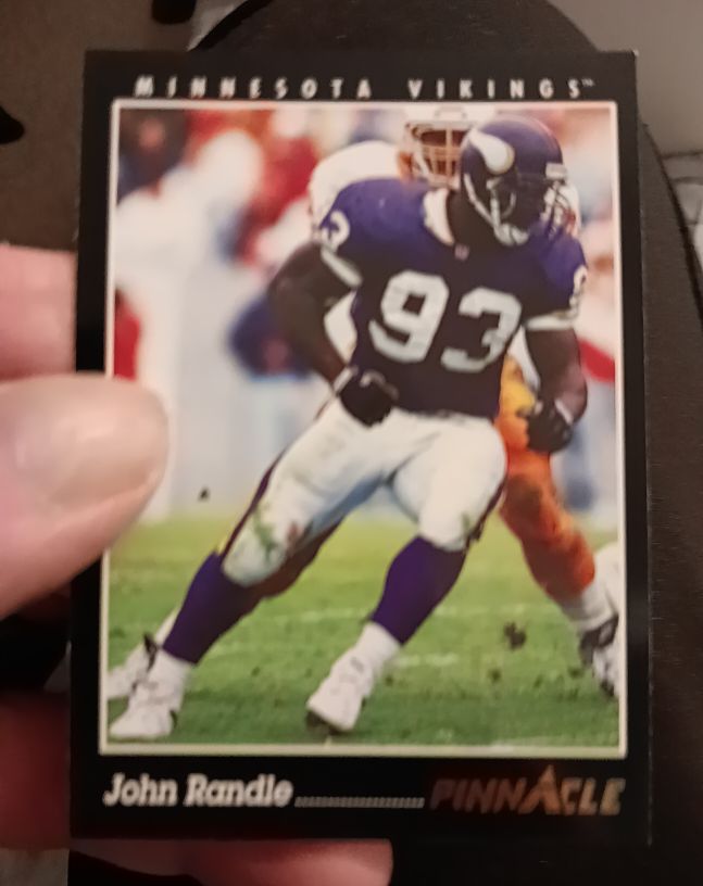 1993 Pinnacle #113 John Randle — front