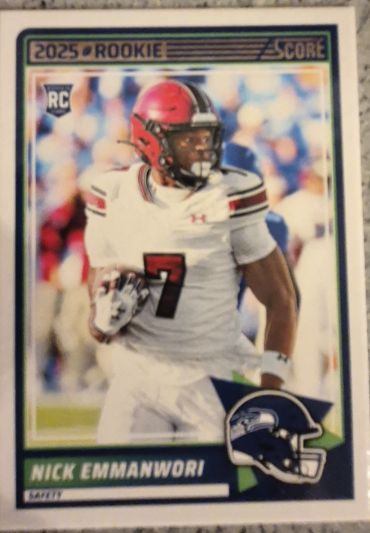 2025 Panini Score #96 Nick Emmanwori — front