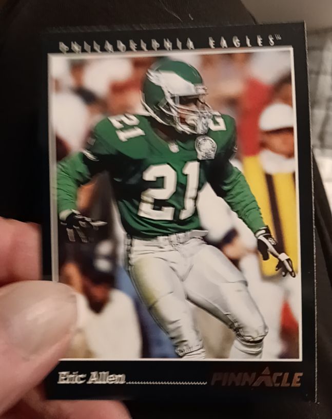 1993 Pinnacle #278 Eric Allen — front