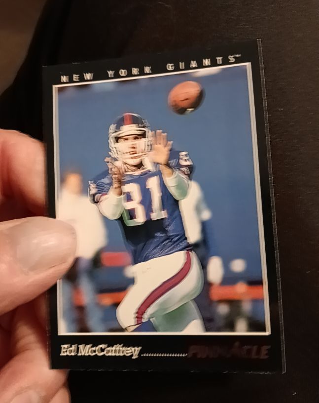 1993 Pinnacle #282 Ed McCaffrey — front