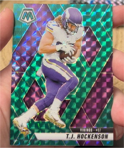 2025 Panini Mosaic #117 T.J. Hockenson — front
