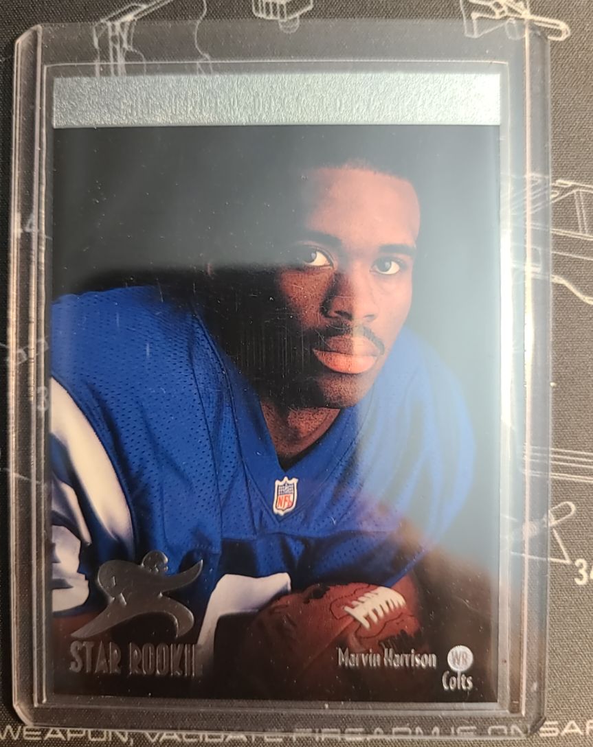 1996 Upper Deck #18 Marvin Harrison Star Rookie — front