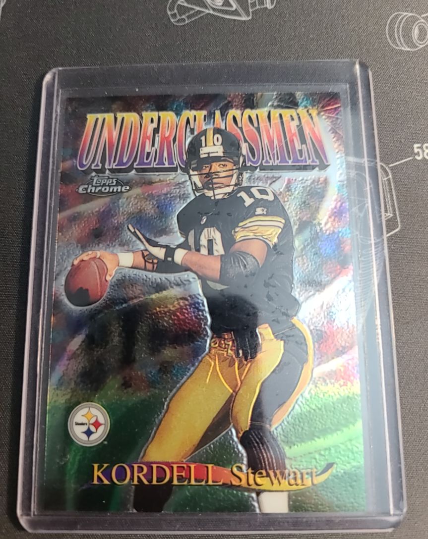 1997 Topps Chrome Underclassmen #U10 Kordell Stewart — front