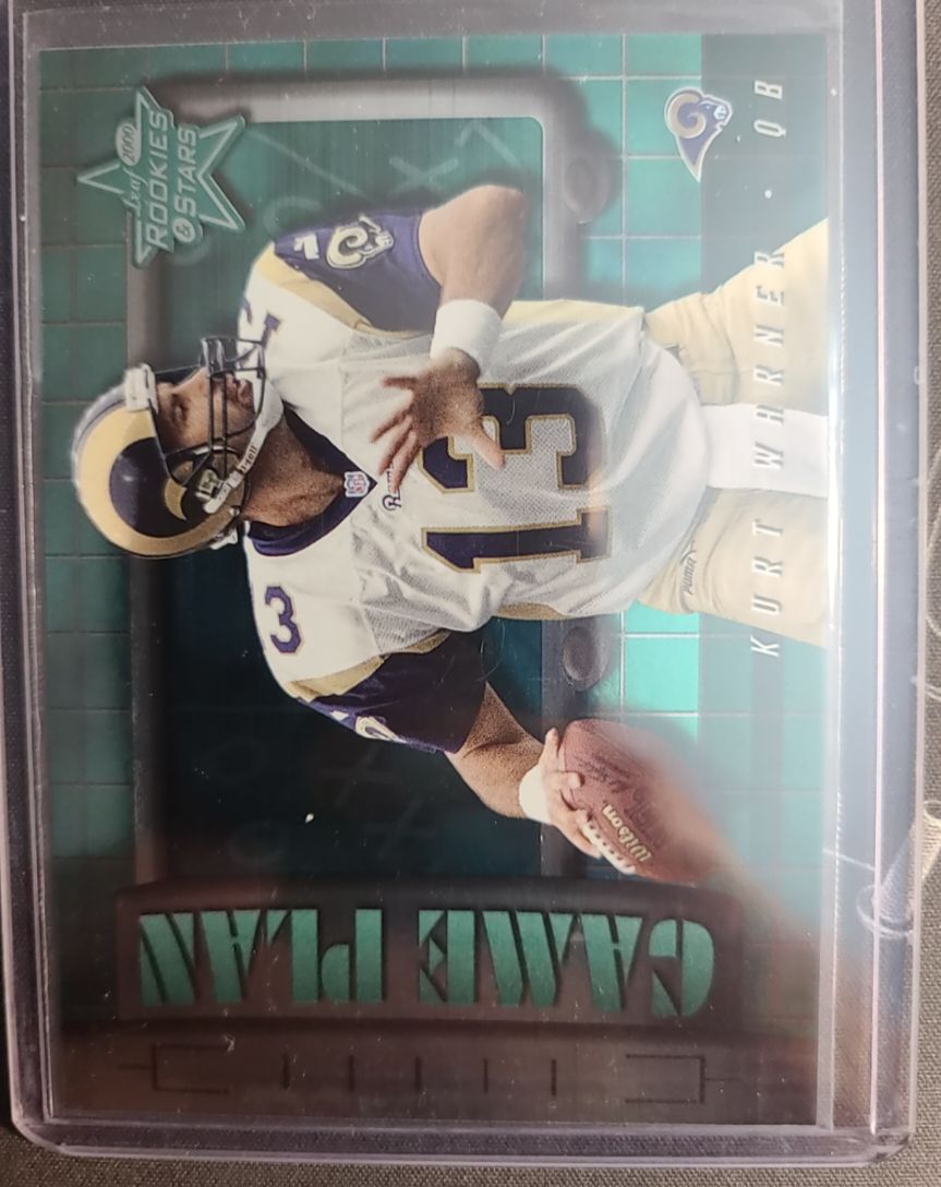 2000 Leaf Rookies & Stars #CP-19 Kurt Warner — front