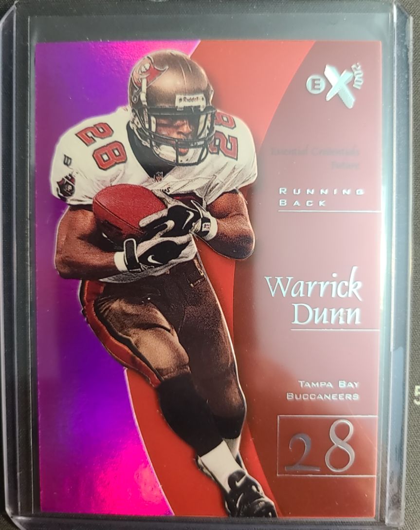1998 SkyBox E-X2001 #6 Warrick Dunn — front