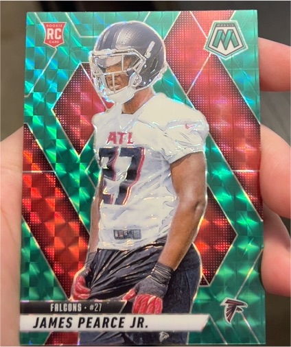 2025 Panini Mosaic #357 James Pearce Jr. — front