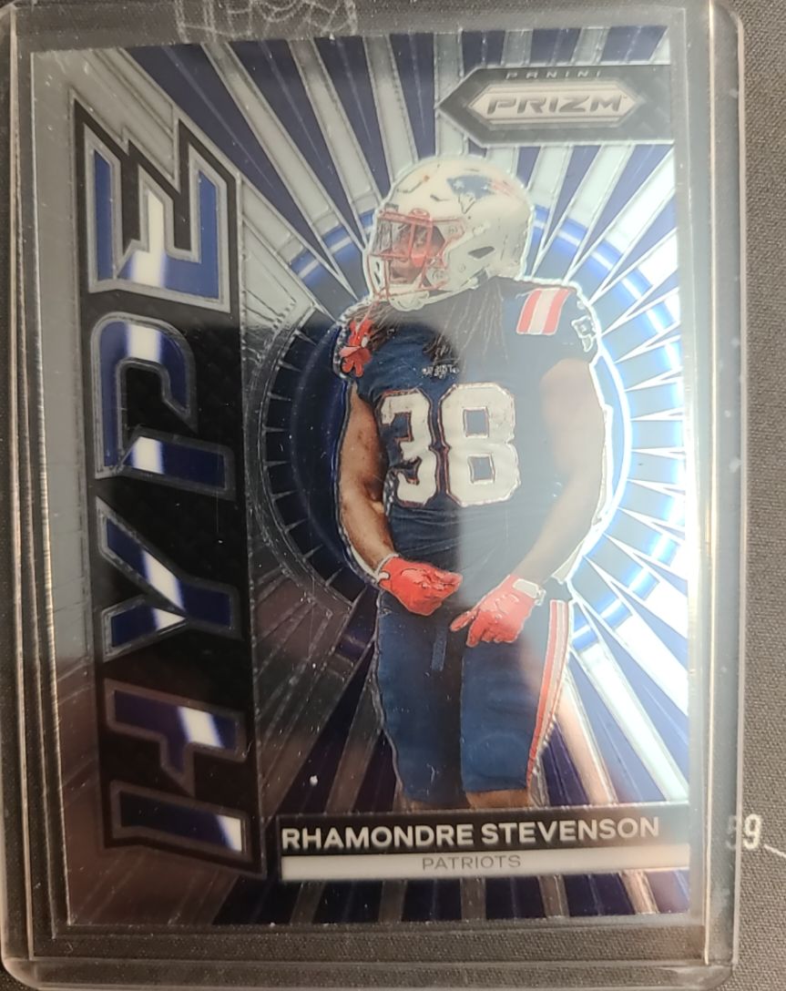 2023 Panini Prizm #H-13 Rhamondre Stevenson — front