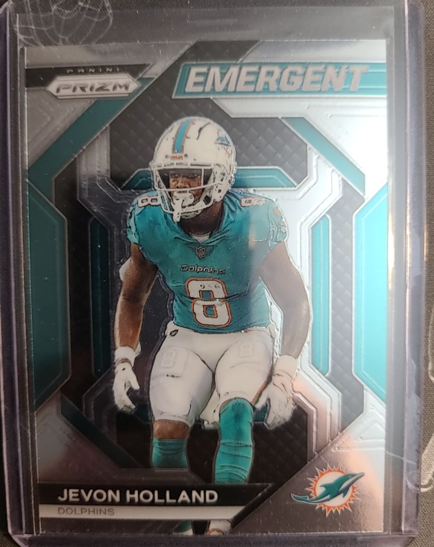 2023 Panini Prizm Emergent #H-12 Jevon Holland — front