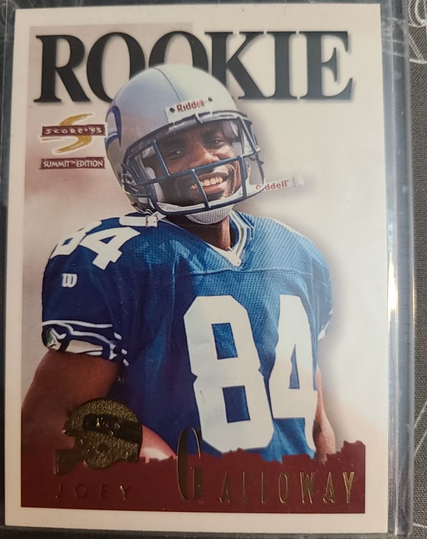 1995 Score Summit #168 Joey Galloway Rookie — front