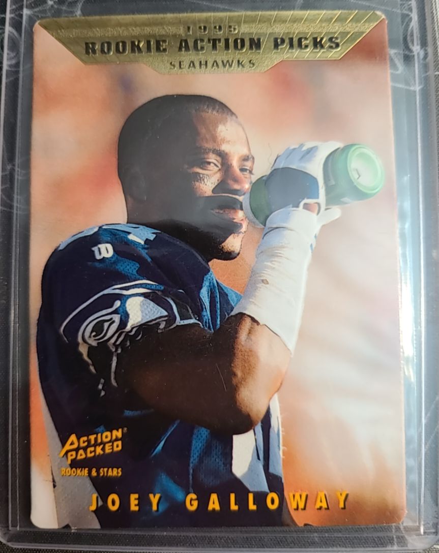 1995 Action Packed Rookies & Stars #102 Joey Galloway — front
