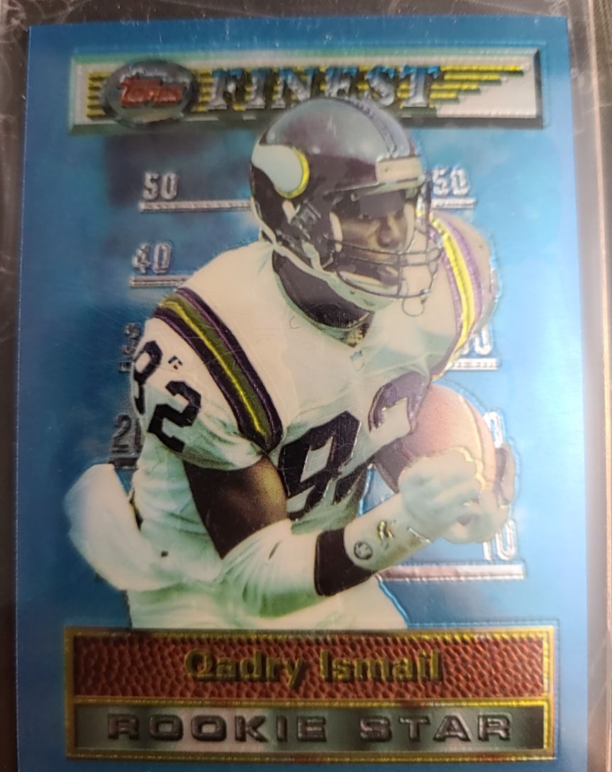 1994 Topps Finest #128 Qadry Ismail — front