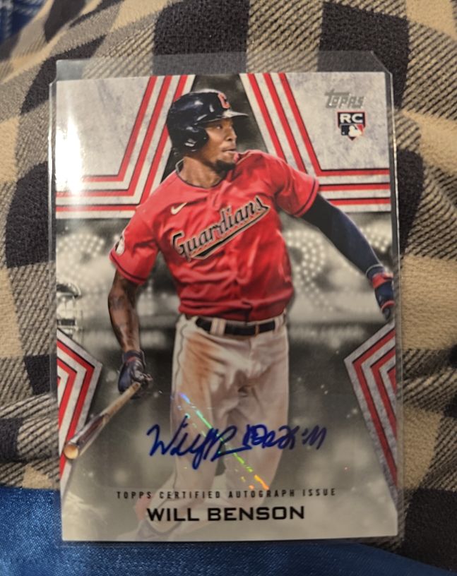 2023 Topps Series 1 Baseball Stars Autographs #BSA-WBE Will Benson — front