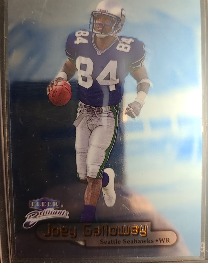 1998 Fleer Brilliants #24 Joey Galloway — front