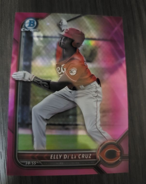 2022 Bowman Chrome #BCP-224 Elly De La Cruz — front