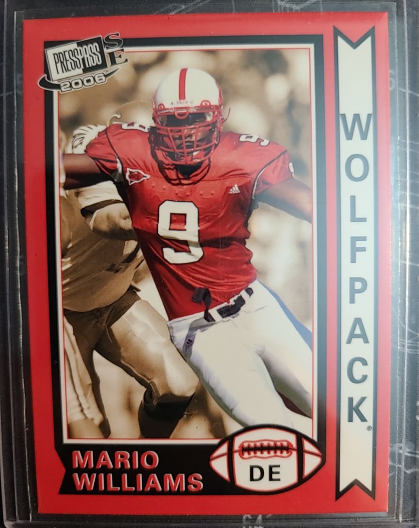 2006 Press Pass SE Old School #OS13 Mario Williams — front
