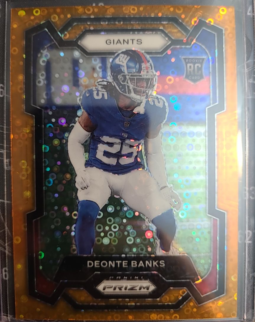 2023 Panini Prizm #376 Deonte Banks — front