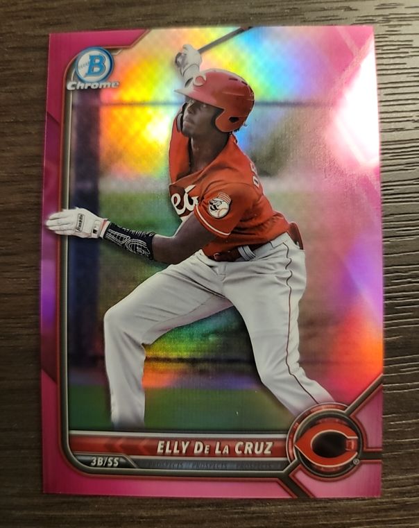 2022 Bowman Chrome #BCP-224 Elly De La Cruz — front