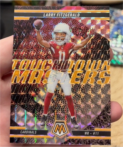 2025 Panini Mosaic Touchdown Masters #20 Larry Fitzgerald — front