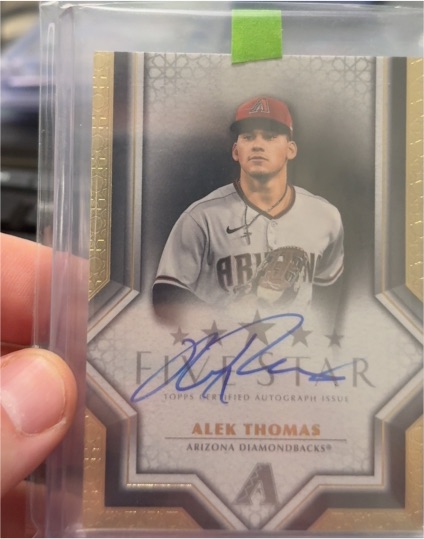 2023 Topps Five Star #FSA-AT Alek Thomas — front