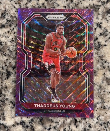 2020-21 Panini Prizm #165 Thaddeus Young — front