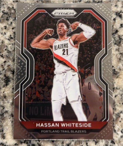 2020-21 Panini Prizm #158 Hassan Whiteside — front