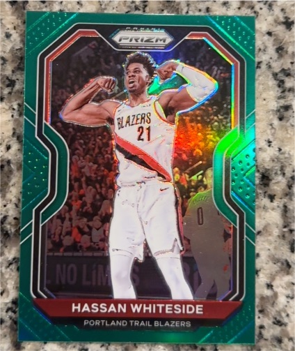 2020-21 Panini Prizm #158 Hassan Whiteside — front