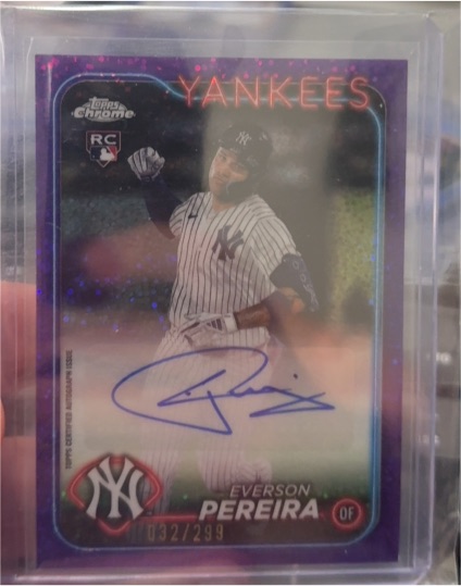 2024 Topps Chrome Update #AC-EP Everson Pereira — front
