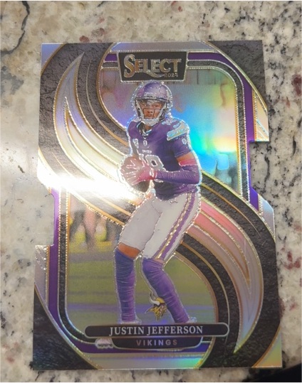 2024 Panini Select Premier Level #174 Justin Jefferson — front