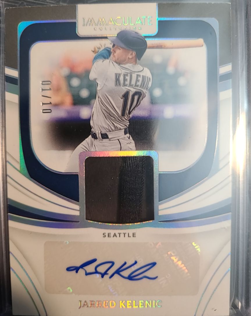 2022 Panini Immaculate #IMS-JK Jarred Kelenic — front