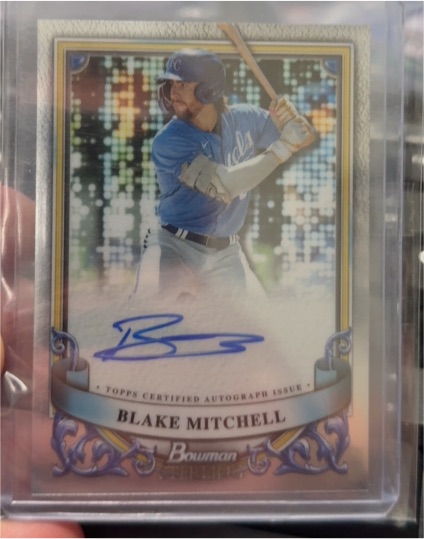2024 Bowman Sterling #PA-BM Blake Mitchell — front