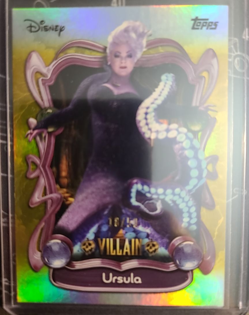 2025 Topps Disney Wonder #190 Ursula Live Action Villain — front