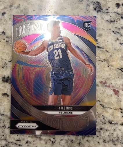 2024-25 Panini Prizm #6 Yves Missi — front