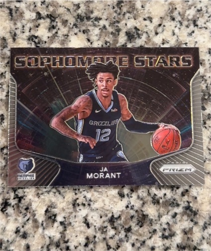 2020-21 Panini Prizm #10 Ja Morant Sophomore Stars — front