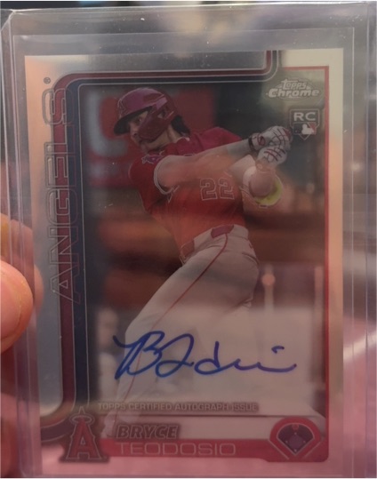 2025 Topps Chrome #RA-BTE Bryce Teodosio — front