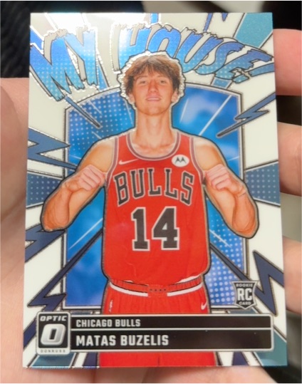 2024-25 Donruss Optic #15 Matas Buzelis My House — front