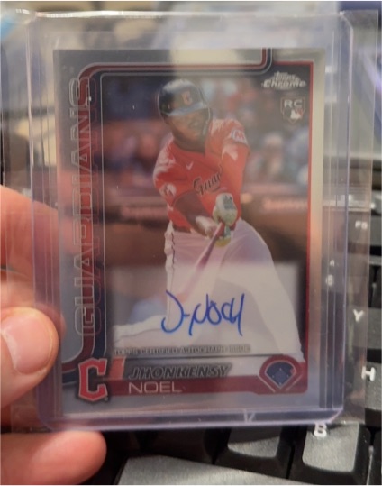 2025 Topps Chrome #RA-JN Jhonkensy Noel — front