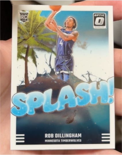 2024-25 Donruss Optic #8 Rob Dillingham Splash! — front
