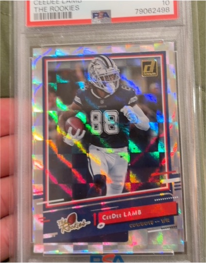 2020 Donruss The Rookies #TR-CL CeeDee Lamb — front