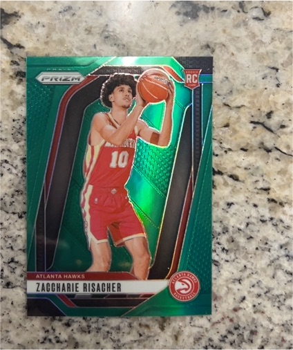 2024-25 Panini Prizm #265 Zaccharie Risacher — front