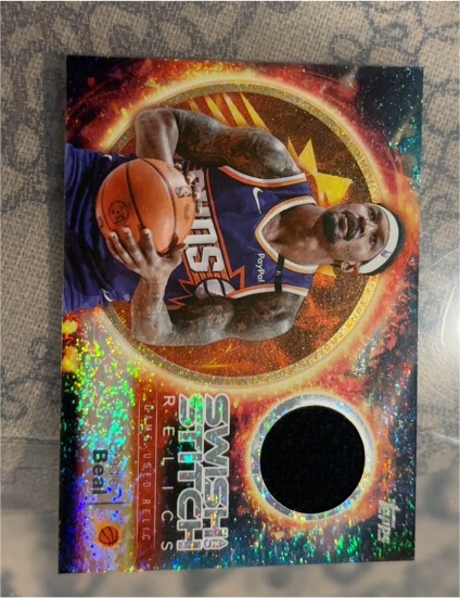 2025 Topps Bradley Beal Swish & Stitch Jersey Patch #SST-BB Phoenix Suns — front