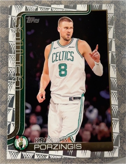 2025-26 Topps #3 Kristaps Porzingis — front